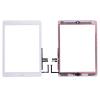 Touch Screen Digitizer With Home Button and Home Button Flex Cable for iPad 6(2018) A1893 A1954(High Quality) - Gold PH-TOU-IP-00066GDA