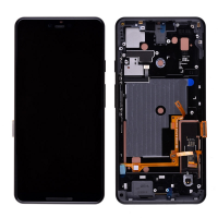 OLED Screen Display with Touch Digitizer Panel and Frame for Google Pixel 3 XL - Black PH-LCD-GO-00012BKBK (Service Pack)