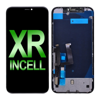 LCD Screen Digitizer Assembly with Back Plate for iPhone XR (COF INCELL/ RJ) - Black PH-LCD-IP-00093BKIR