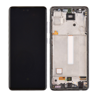 PH-LCD-SS-003243BK OLED Screen Digitizer Assembly With Frame for Samsung Galaxy A52 4G A525/ A52 5G (2021) A526 (Premium) - Awesome Black