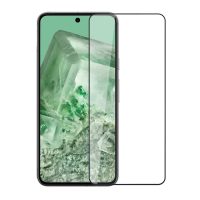 Full Cover Tempered Glass Screen Protector for Google Pixel 8 Pro - Black (Retail Packaging) MT-SP-GO-000282BK