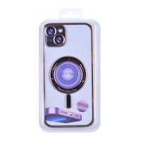 Magnetic Soft Phone Case for iPhone 15 Plus - Pink MT-TC-IP-00058PK