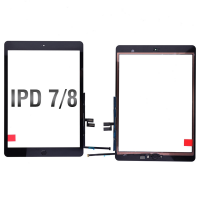 Touch Screen Digitizer With Home Button and Home Button Flex Cable for iPad 7(2019)/ iPad 8 (2020) (High Quality) - Black PH-TOU-IP-000890BKA
