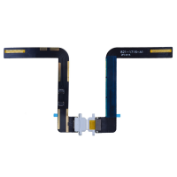 Charging Port with Flex Cable for iPad 7 (2019)/ iPad 8 (2020)/ iPad 9 2021 - White PH-CF-IP-000381WH
