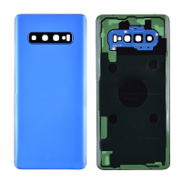 Back Cover with Camera Glass Lens and Adhesive Tape for Samsung Galaxy S10 Plus G975(for SAMSUNG) - Prism Blue PH-HO-SS-00235BUP