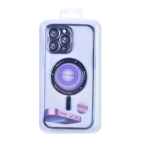 Magnetic Soft Phone Case for iPhone 15 Pro Max - Blue MT-TC-IP-00060BU