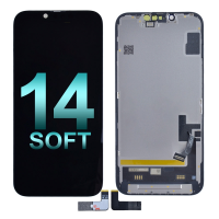 Premium Soft OLED Screen Digitizer Assembly with Portable IC for iPhone 14 (Aftermarket Plus) - Black PH-LCD-IP-001313BKSR