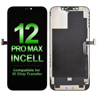 PH-LCD-IP-001113BKIR LCD Screen Digitizer Assembly With Frame for iPhone 12 Pro Max (COF INCELL/ RJ) (Compatible for IC Chip Transfer) - Black